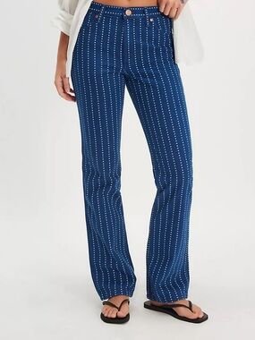 Wrangler Wrancher Bootcut Jeans Star Print 31 NWT Sold at Free People”